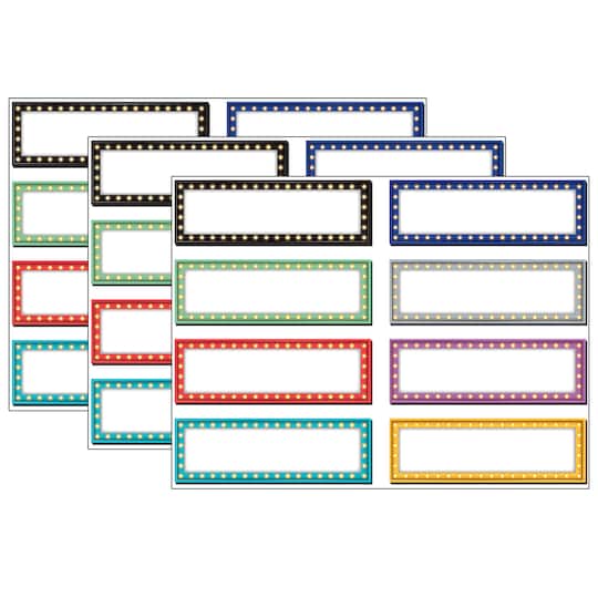 Teacher Created Resources Magnetic Marquee Labels, 3 Packs of 20